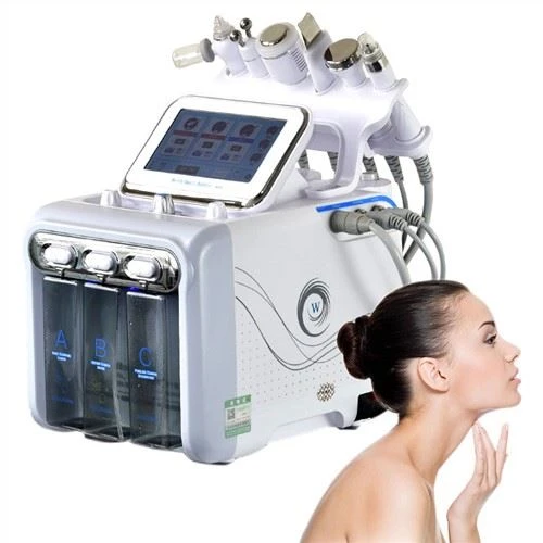 Cilt Gençleştirme İçin Hydra Facial 6'sı 1 Arada Makine
