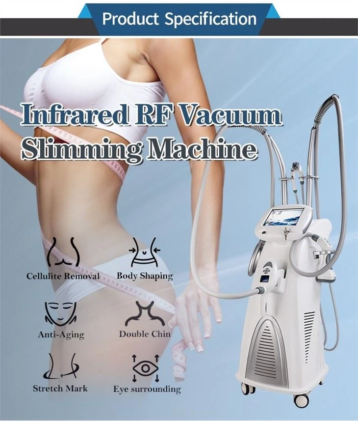 Vacuum Roller RF IR LEd 5 Technologies Machine