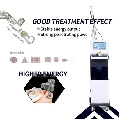 Klinik Cilt Güzelliği İçin RF Tüplü ve Almanya Tarayıcılı 40W Fraksiyonel Co2 Lazer