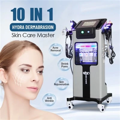 Oksijen Hydrifacial Akıllı Buz Mavisi Makinesi